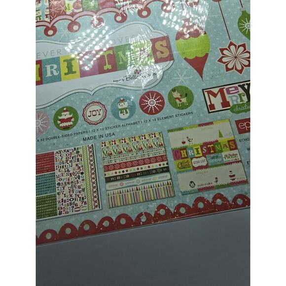 Echo Park Collection Kit 12"X12"-Santa's Christmas Delivery Scrapbook kit - Picture 5 of 5